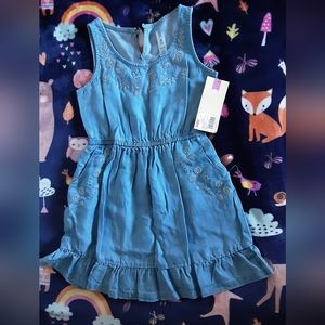 Girls Blue Cherokee Dress size xs 4/5